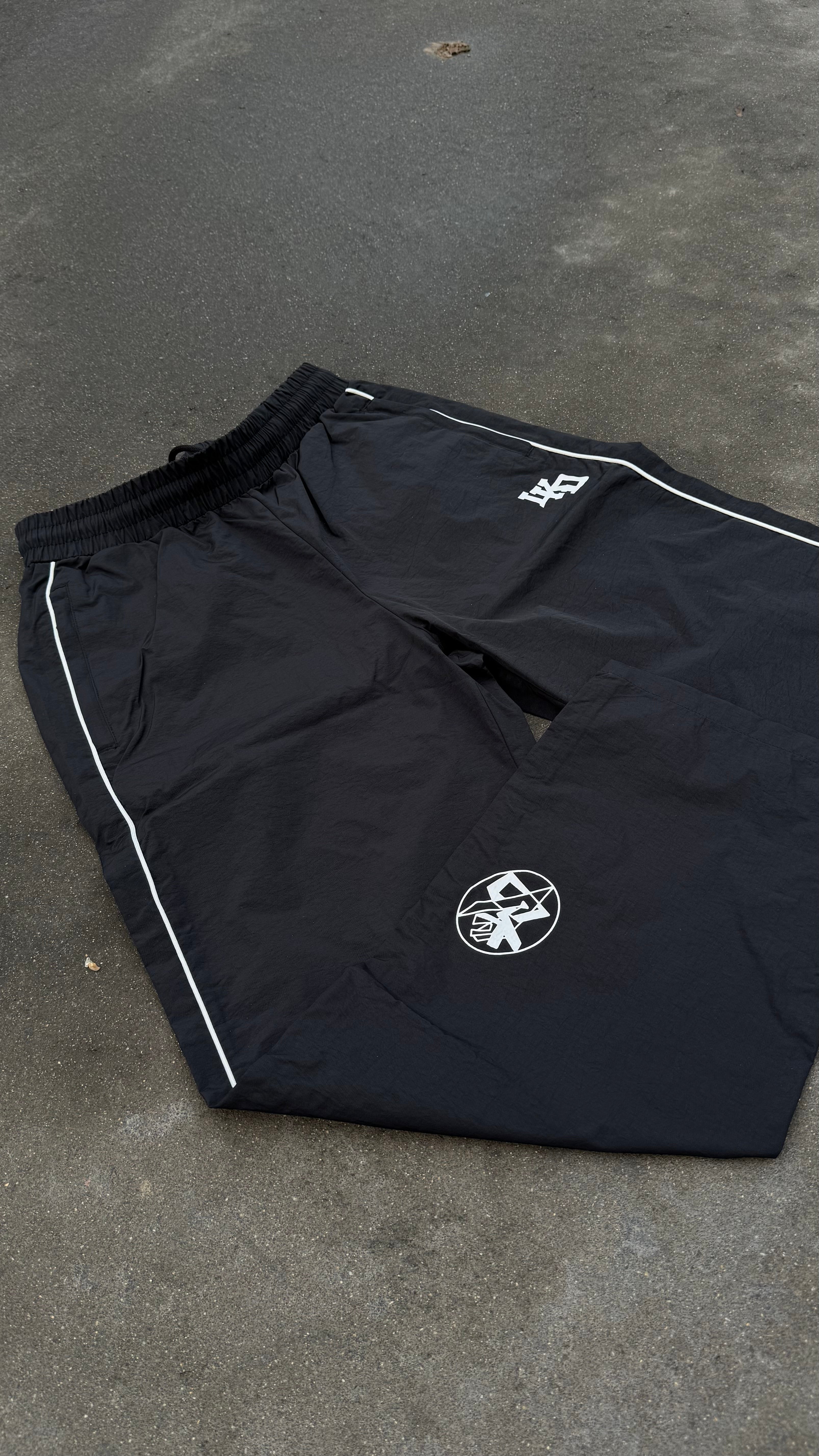 Pantalon Tracksuit Noir Baggy – LOCKD (by Lebouseuh)