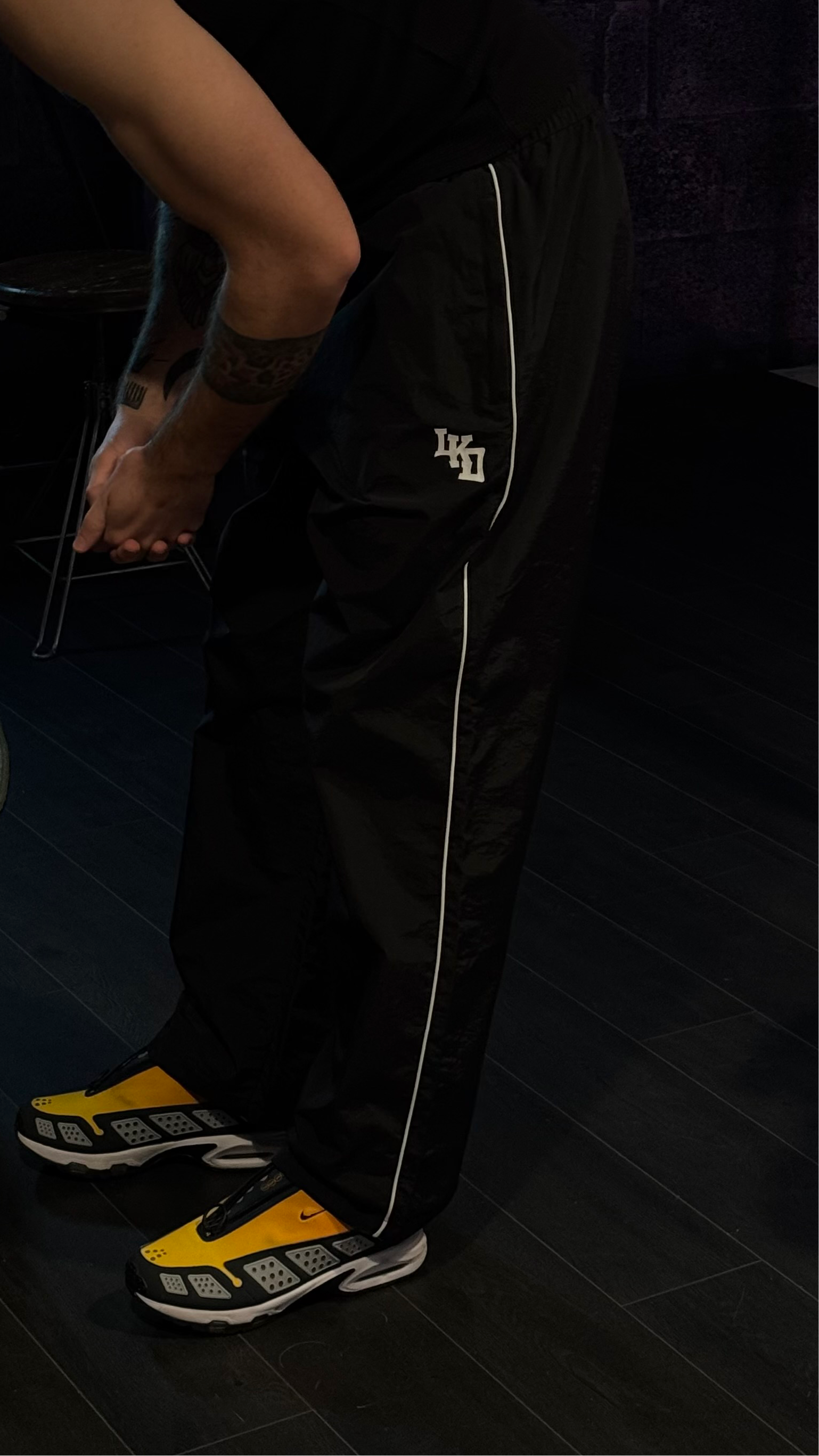 Pantalon Tracksuit Noir Baggy – LOCKD (by Lebouseuh)
