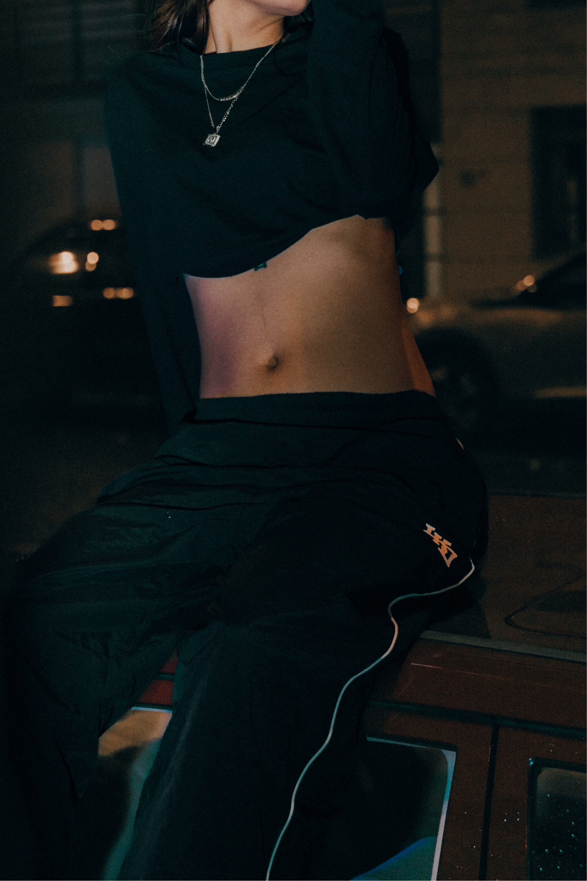 Pantalon Tracksuit Noir Baggy – LOCKD (by Lebouseuh)
