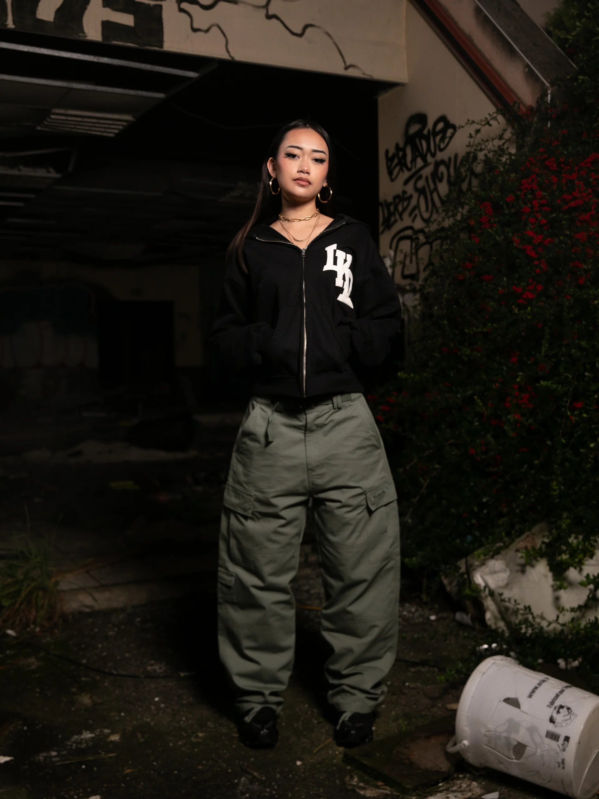 Pantalon Cargo Kaki Baggy Fit – LOCKD (by Lebouseuh)