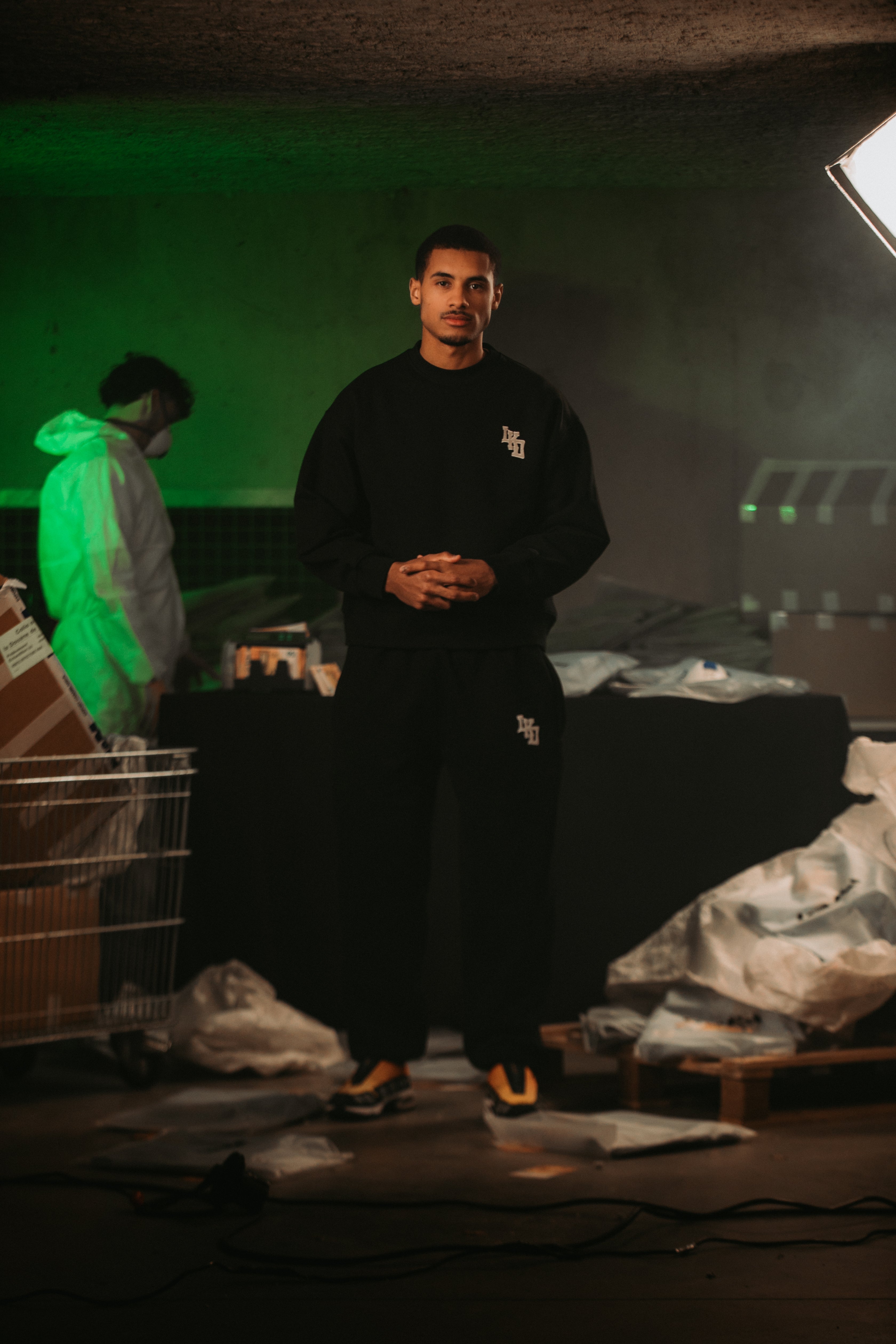 Sweat Crewneck Noir Oversize – LOCKD (by Lebouseuh)