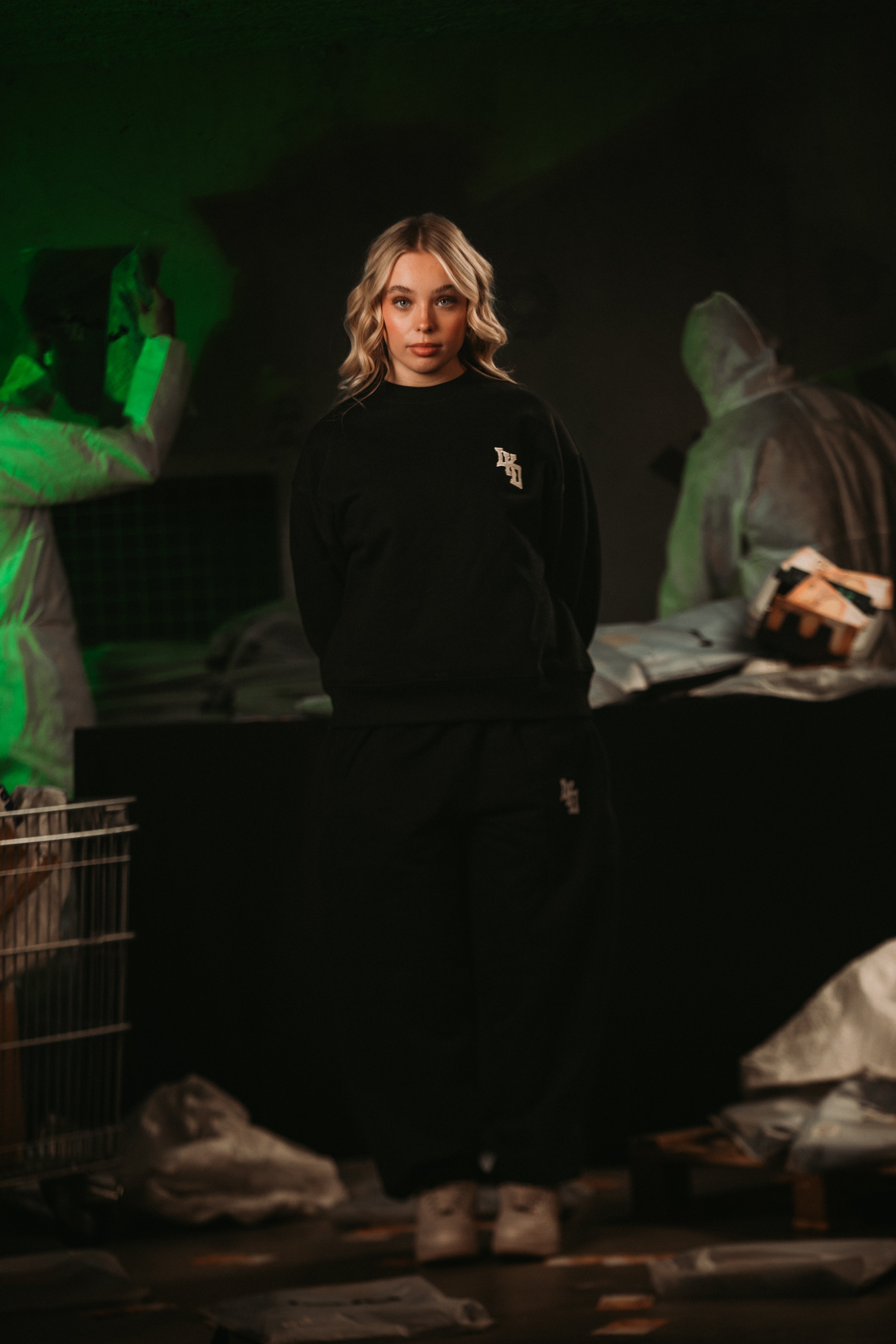 Sweat Crewneck Noir Oversize – LOCKD (by Lebouseuh)