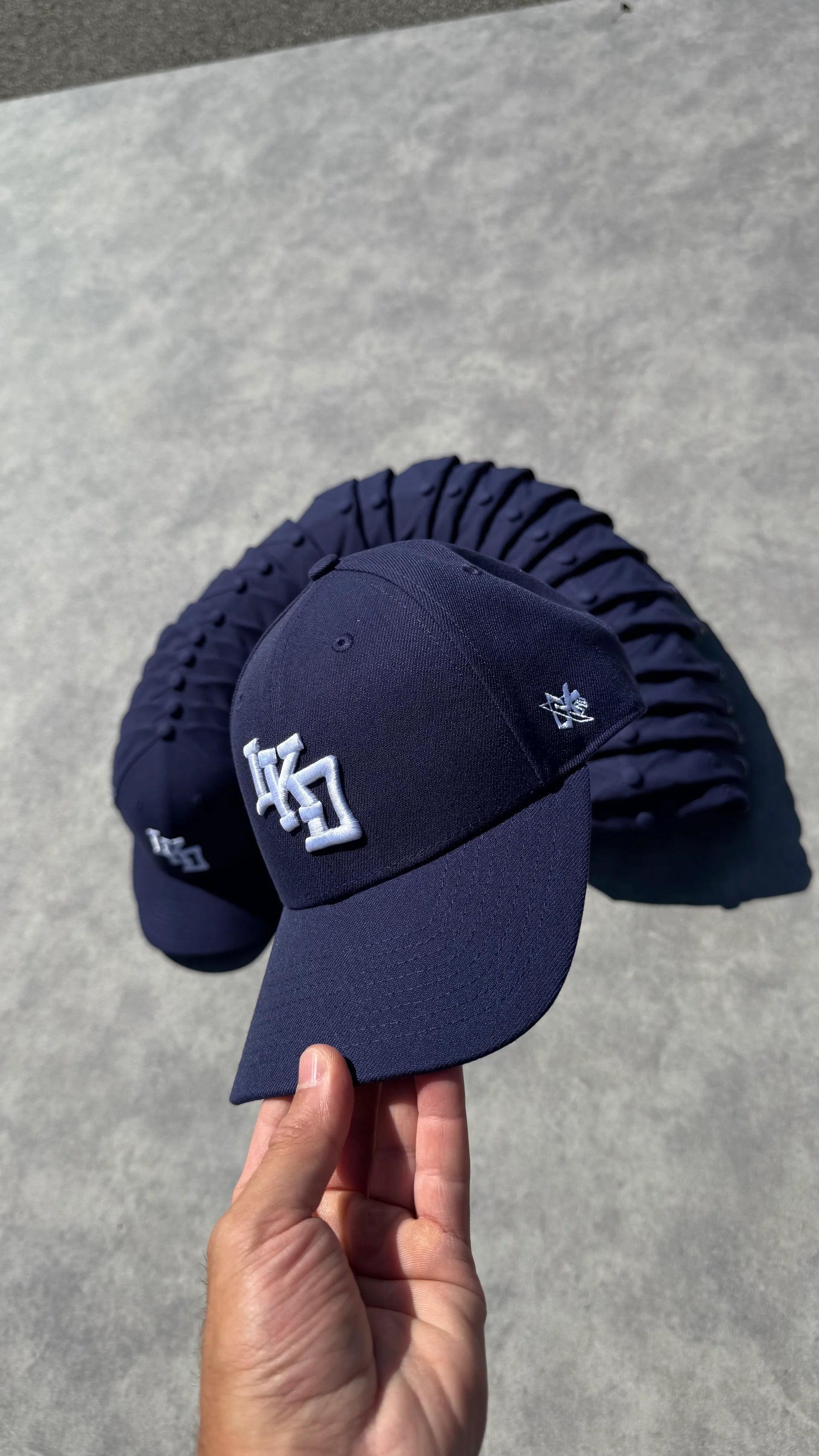 Casquette LOCKD navy – collection streetwear ajustable