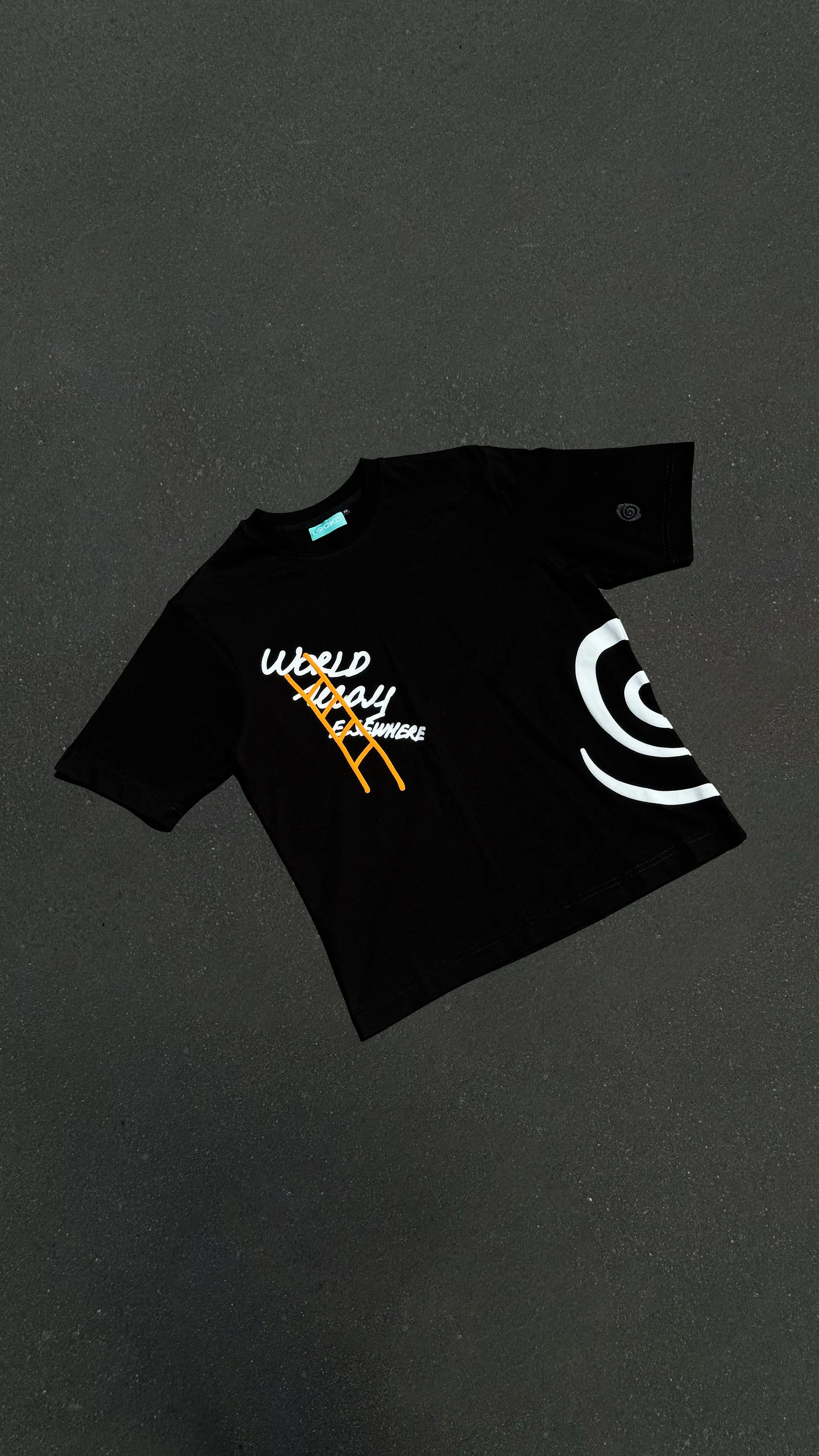 T-shirt Oversize Noir ONE – LOCKD (by Lebouseuh)