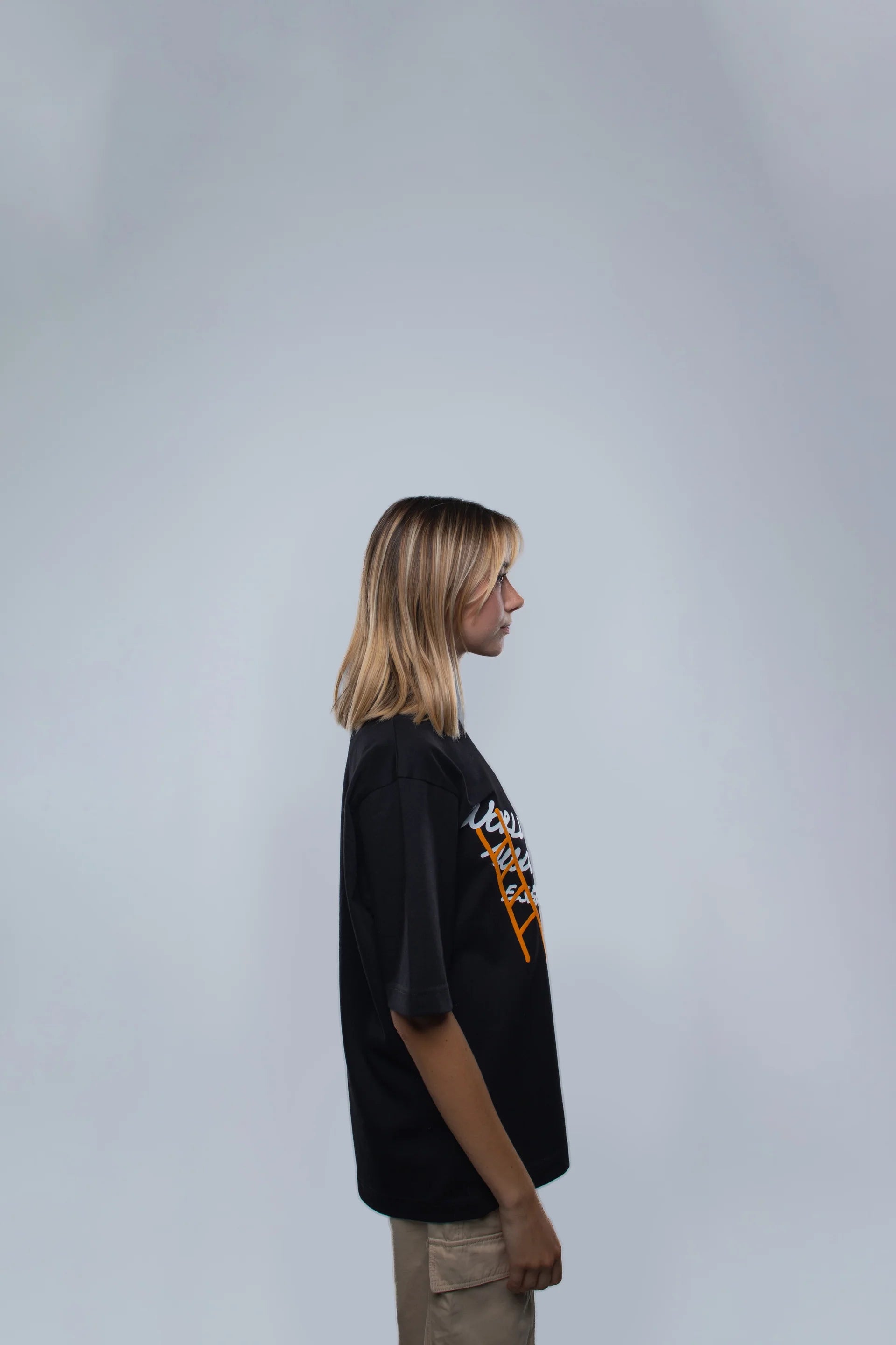 T-shirt Oversize Noir ONE – LOCKD (by Lebouseuh)