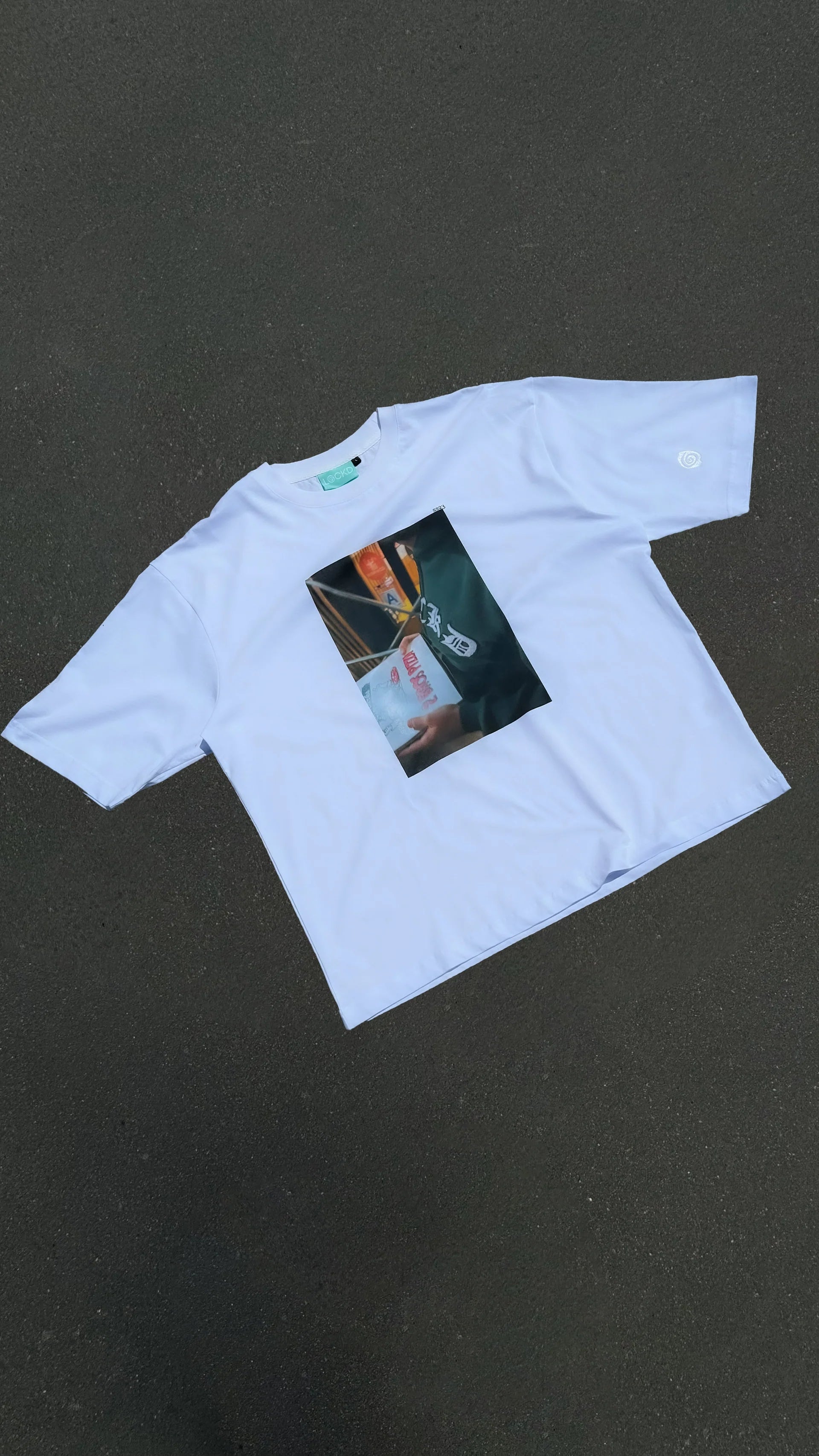 T-shirt Oversize Blanc Vintage – LOCKD (by Lebouseuh)