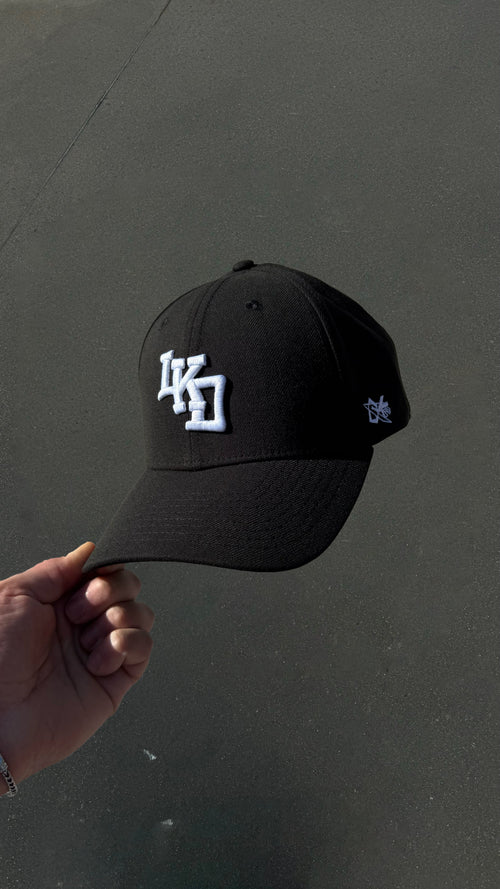 Casquette Noire Timeless – LOCKD Straight Fit (by Lebouseuh)