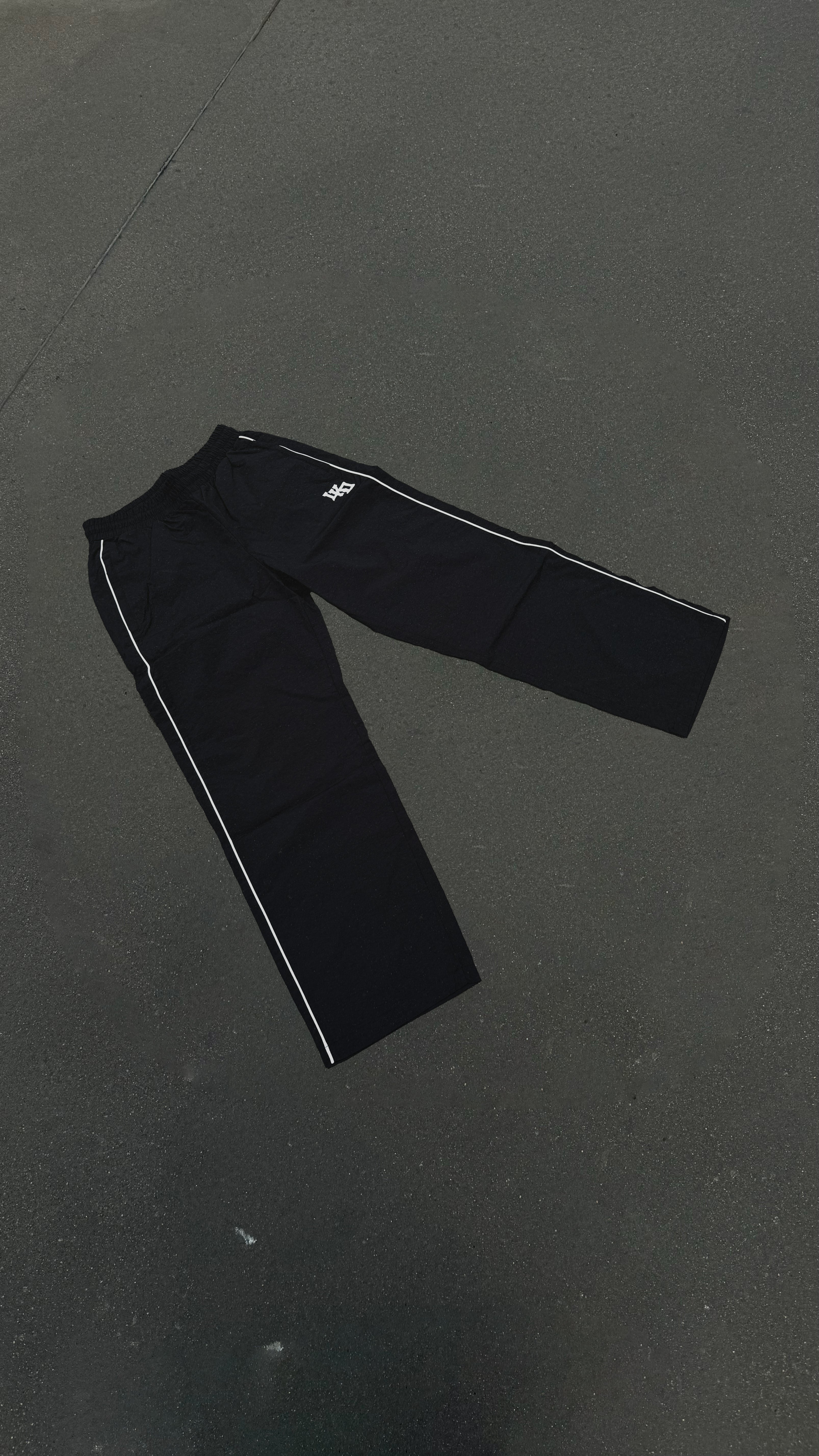 Pantalon Tracksuit Noir Baggy – LOCKD (by Lebouseuh)